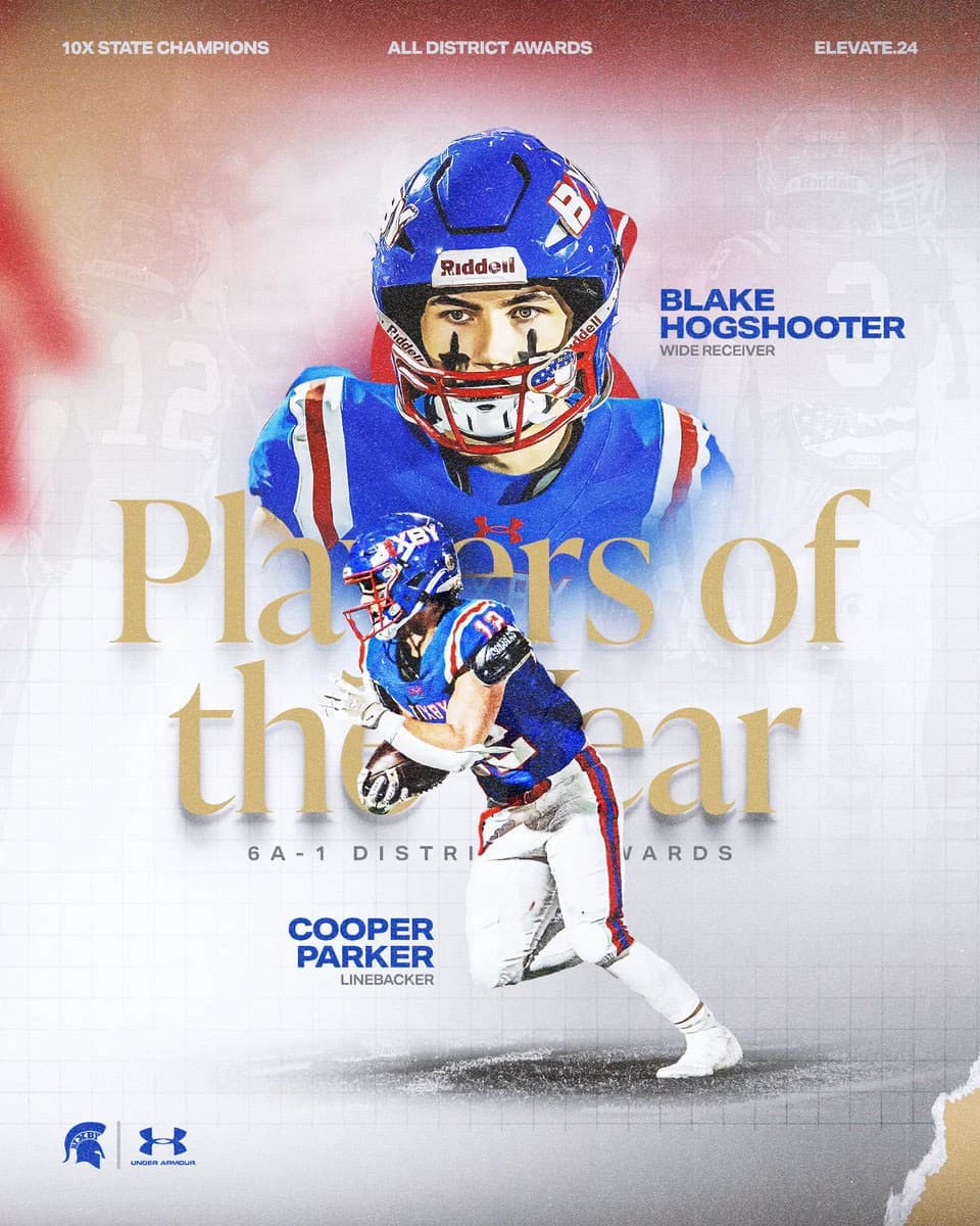 Bixby Spartan Football social media graphic 104