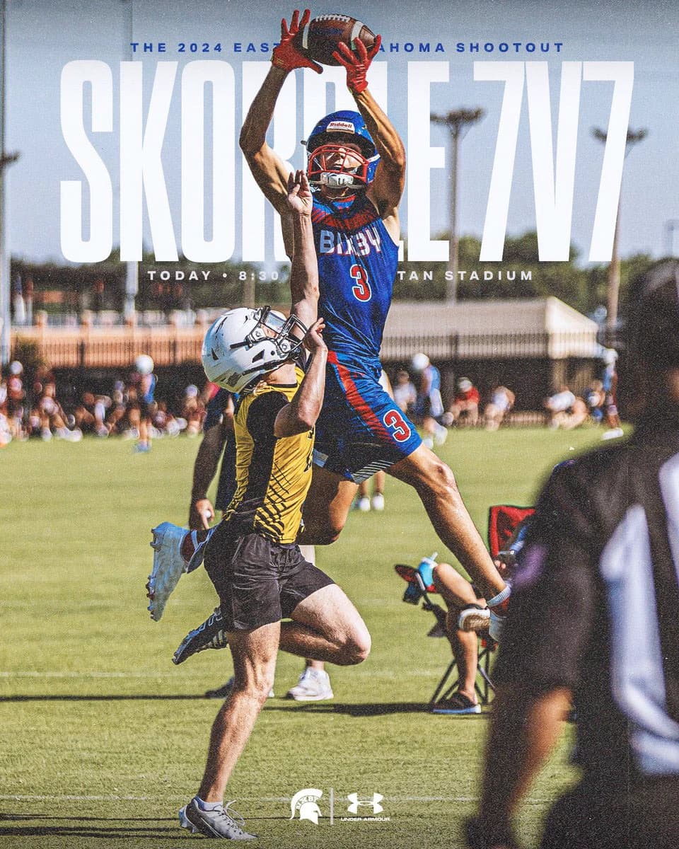 Bixby Spartan Football social media graphic 112