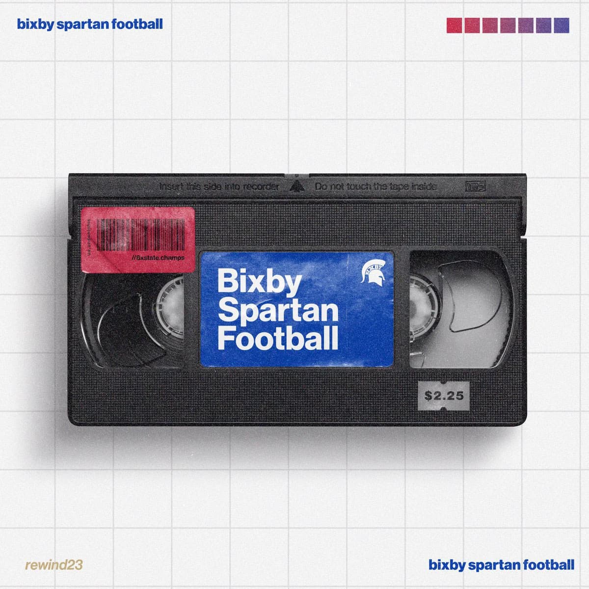 Bixby Spartan Football social media graphic 148